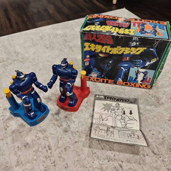 Popyoung Other - TETSUJIN 28 Excite Boxing Original – POPY Japan 1980 Boxed Rare Gigantor